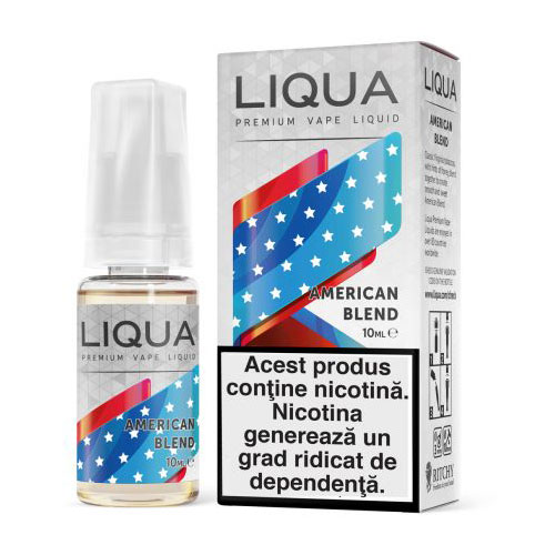 Lichid pentru tigara electronica Liqua American Blend-18mg