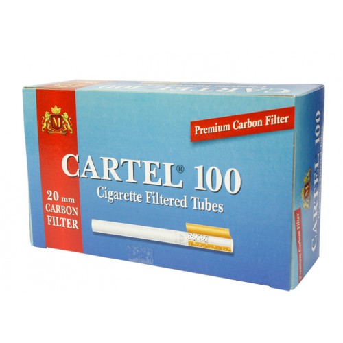 Tuburi de tigari Cartel 100 filtru carbon