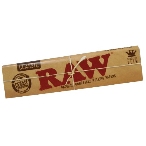 Foite rulat RAW - Brown Classic 110 mm King Size Slim (32)