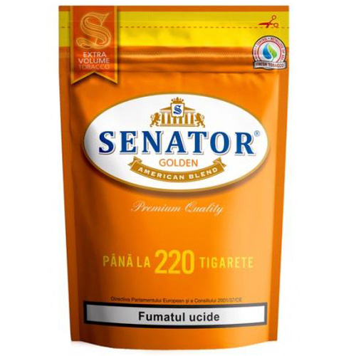 Tutun pentru rulat sau injectat Senator Golden Extra Volume