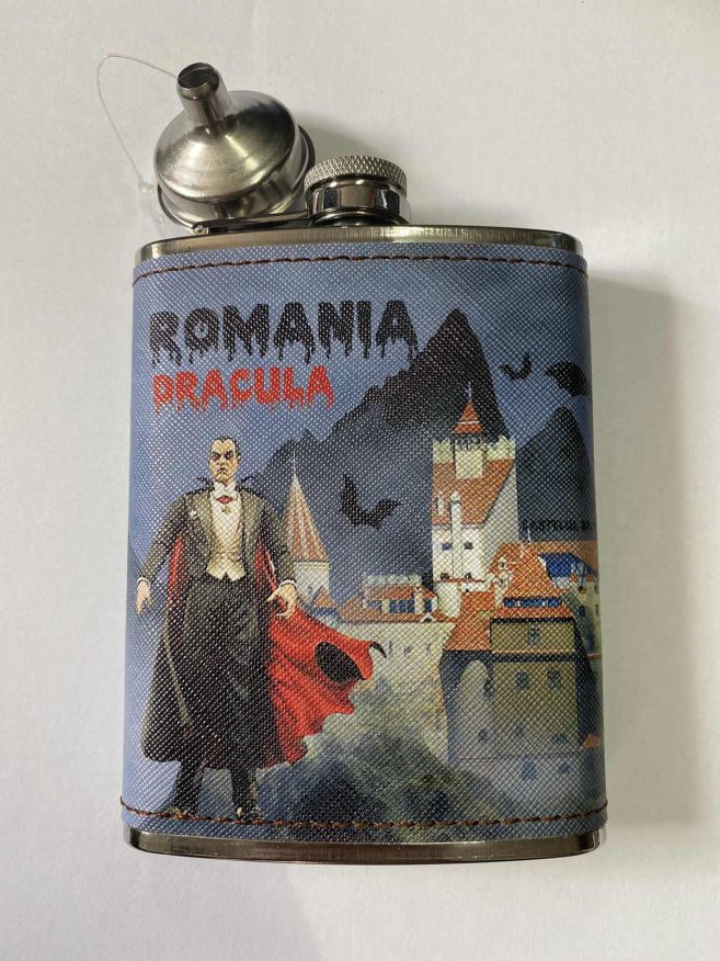 Plosca Wishky Dracula Romania
